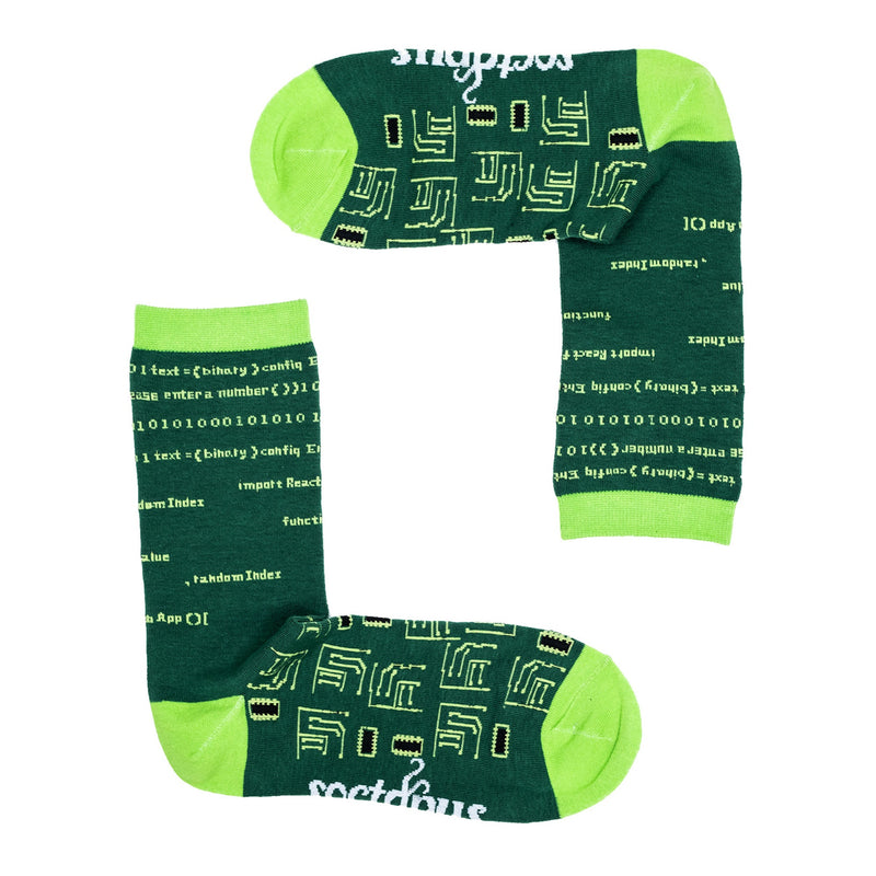 1 Pack Mens & Ladies Job Themed Crew Cotton Socks