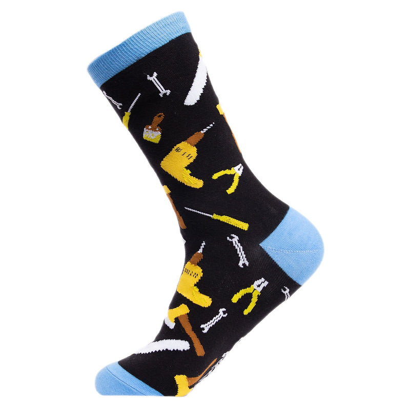1 Pack Mens & Ladies Job Themed Crew Cotton Socks