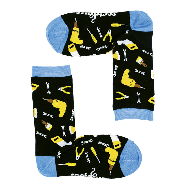 1 Pack Mens & Ladies Job Themed Crew Cotton Socks