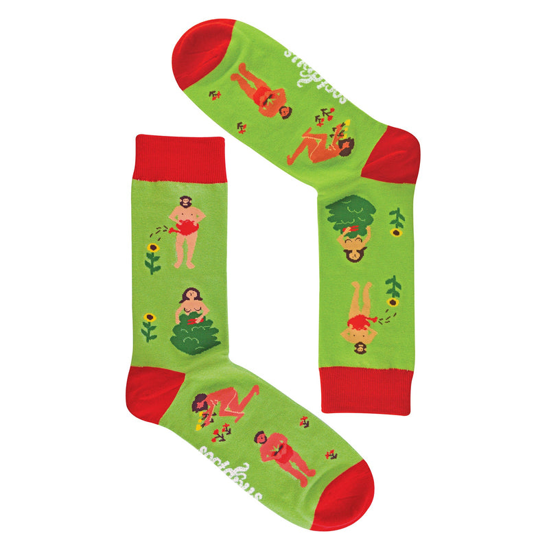 1 Pack Mens & Ladies Gardening Crew Cotton Socks