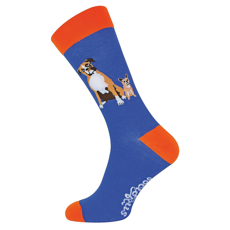 1 Pack Mens & Ladies Novelty Dog Crew Cotton Socks