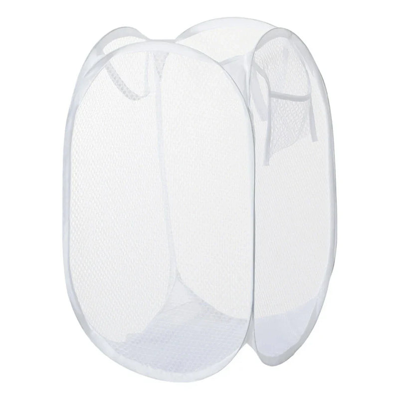 1/3Pcs Dirty Clothes Basket Skeleton Ventilated Foldable Easy Storage Portable Large Capacity Clothes Basket