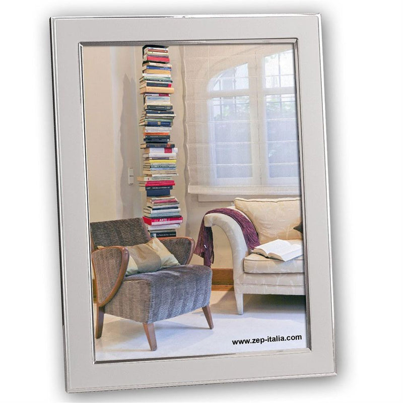 Olimpia Modern Silver Photo Frame – Contemporary Landscape & Portrait Picture Frame