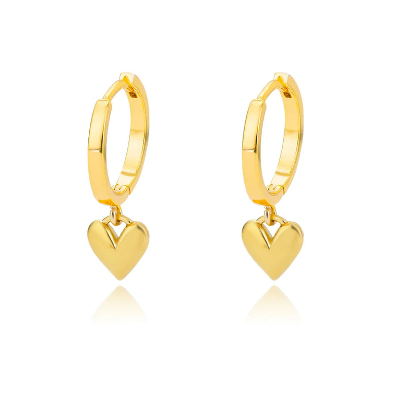 Luxury Star Pendientes Earrings For Women Girl Stainless Steel Minimalist Hoop Piercing 2024 New In y2k Jewelry aretes de mujer
