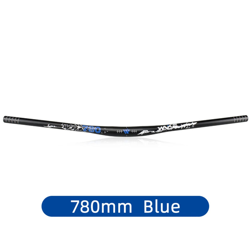Mountain Bike Handlebars 31.8MM Diameter High-Rise Handlebar with Matte Surface 720MM 780MM Length Aluminum Alloy Handlebar