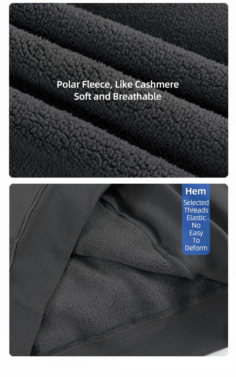 16.9oz 480gsm Heavy Weight Cotton Plus Velvet Hooded Sweater Men Thickened Tight Polar Fleece Pullover Hoodie Women Sweatshirt