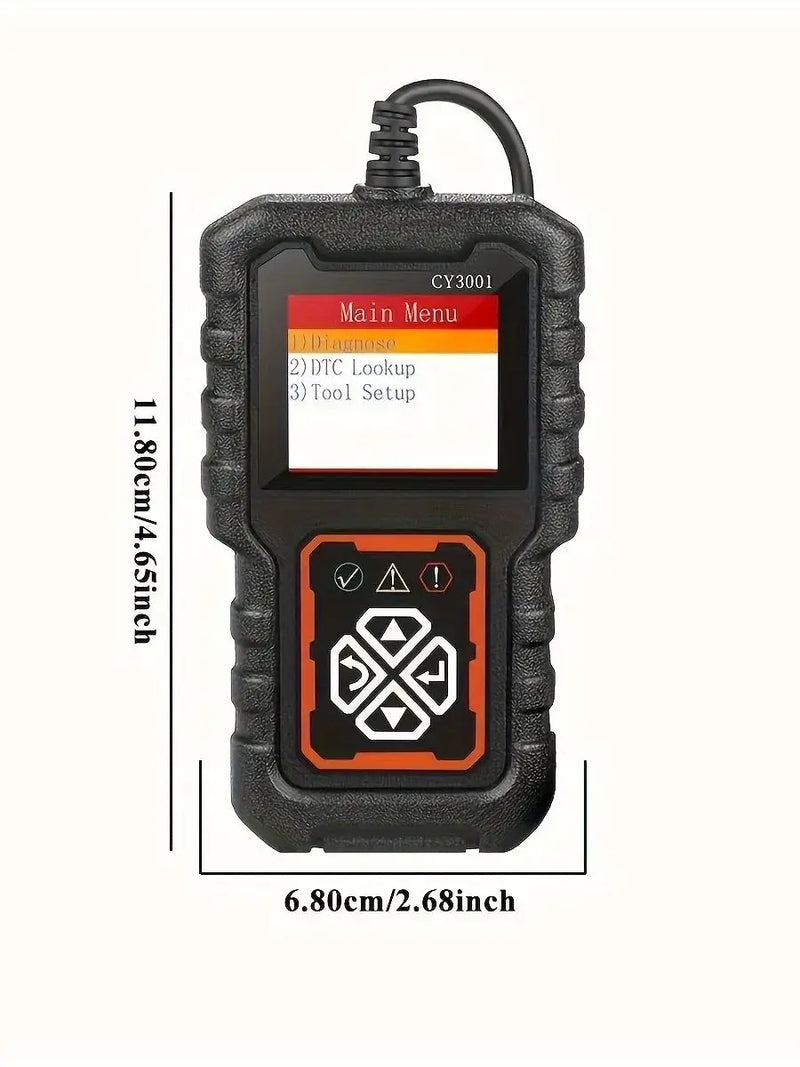 2024 OBDII Scanner Car Diagnostic Tool 3001 OBD2 Scanner, Engine Fault Code Reader Mode CAN Diagnostic Scan Tool for Obd2 Scanne