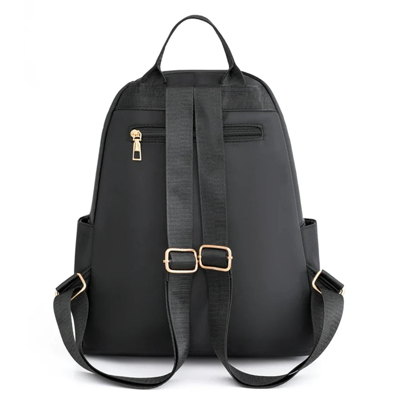 Fashion Bagpack Women High Quality Nylon Backpacks Female Big Travel Back Pack Large School Bags for Teenage Girls Shoulder Bag