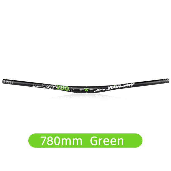 Mountain Bike Handlebars 31.8MM Diameter High-Rise Handlebar with Matte Surface 720MM 780MM Length Aluminum Alloy Handlebar