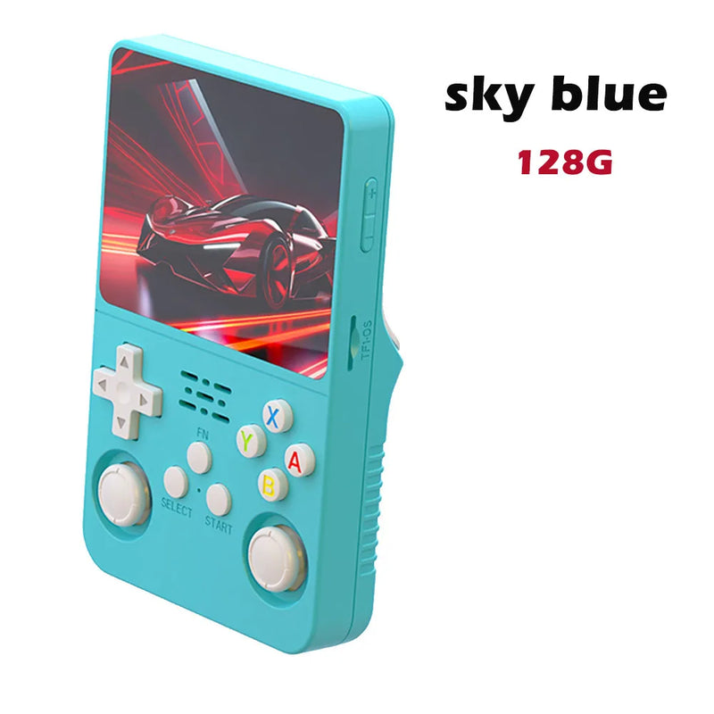R36s new handheld game console open source Linux 3.5-inch IPS screen handheld 128GB video player Xmas Gift