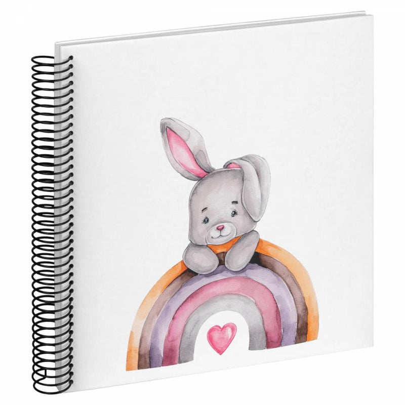 Bunny Spiral Traditional 25 x 25cm Photo Album by Walther 20 Pages