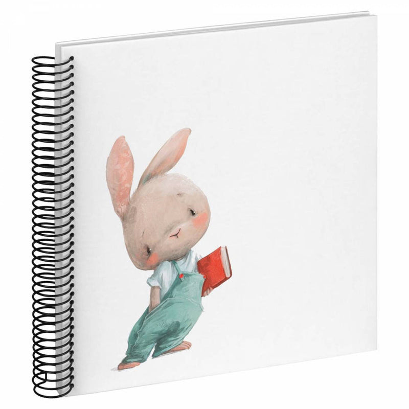 Bunny Spiral Traditional 25 x 25cm Photo Album 20 Pages by Walther