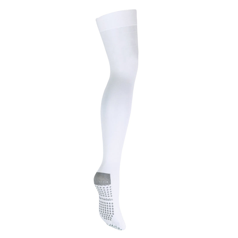 Graduated Compression Medical Thigh High Anti Embolism Stockings with Grips