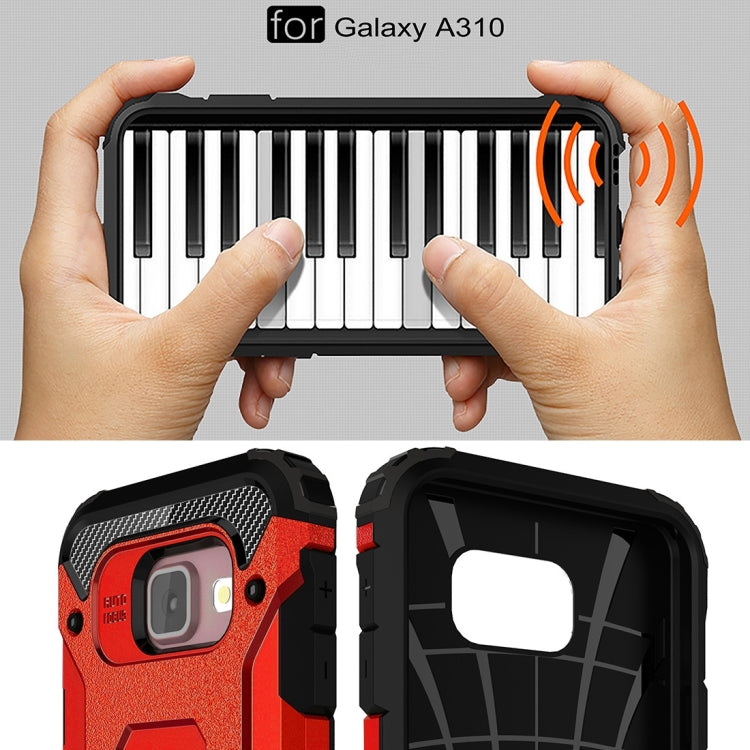 For Galaxy A3 (2016) / A310 Tough Armor TPU + PC Combination Case, For Galaxy A3 (2016) / A310