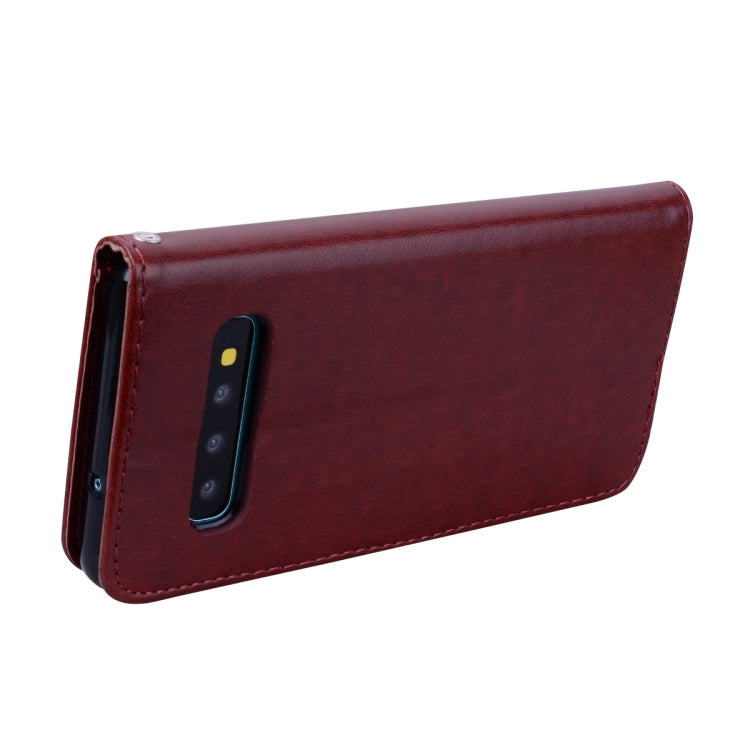 Rose Embossed Horizontal Flip PU Leather Case for Galaxy S10 Plus, with Holder & Card Slots & Wallet, For Samsung Galaxy S10 Plus