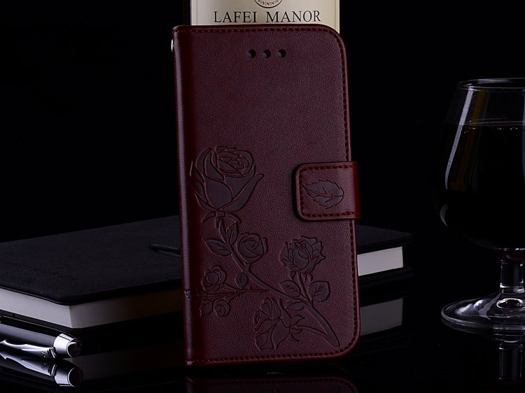 For Galaxy S9 Rose Embossed Horizontal Flip Environmental PU Leather Case with Holder & Card Slots & Wallet, For Samsung Galaxy S9