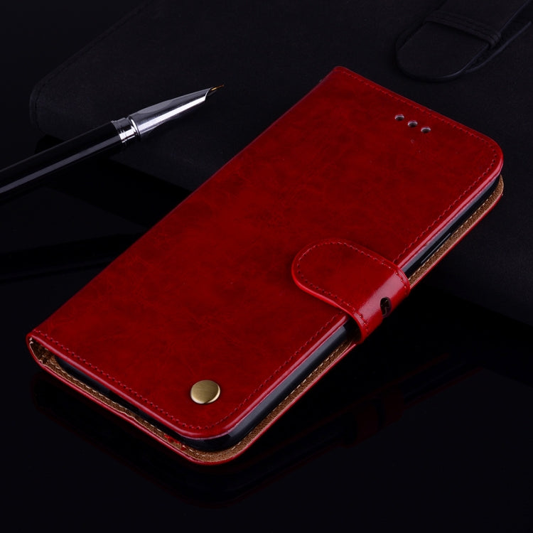 Business Style Oil Wax Texture Horizontal Flip Leather Case, with Holder & Card Slots & Wallet For Galaxy Note9, For Galaxy Note9