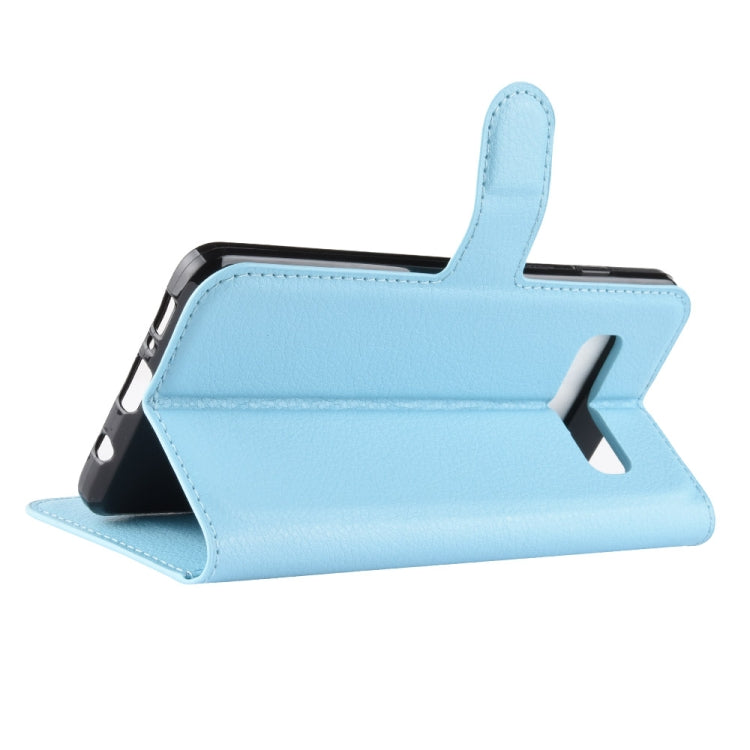 Litchi Texture Horizontal Flip Leather Case for Galaxy S10 6.1, with Wallet & Holder & Card Slots, Galaxy S10, For Galaxy S10