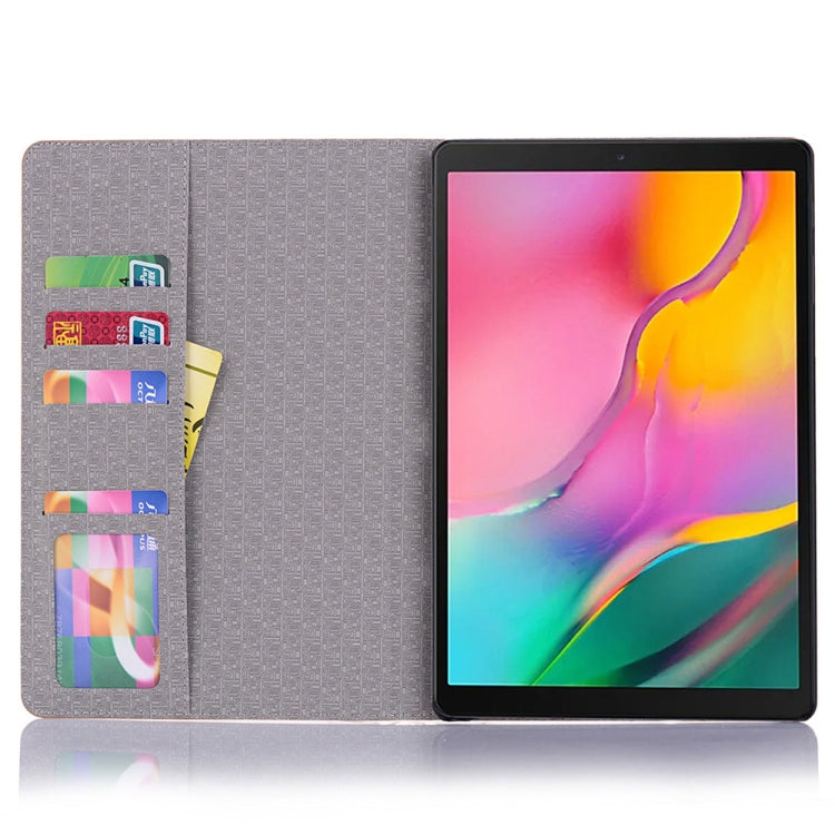 Map Texture Horizontal Flip Leather Case for Galaxy Tab S5e 10.5 T720 / T725,  with Holder & Card Slots & Wallet, Random Texture Delivery, For Galaxy Tab S5e
