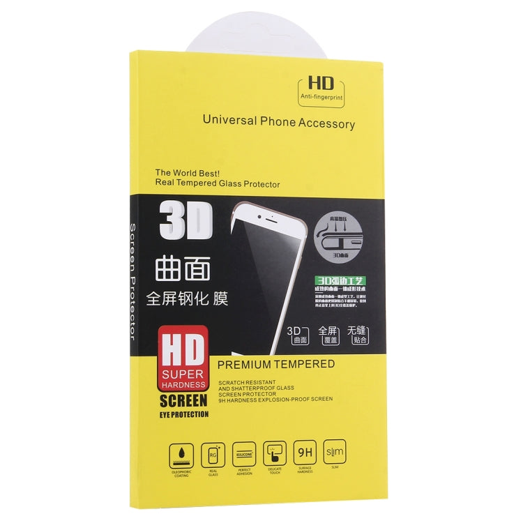 For Galaxy S9+ 0.33mm 9H Surface Hardness 3D Curved Edge Anti-scratch Non-full Screen HD Fully Adhesive Glass Screen Protector, For Galaxy S9+ Fully Adhesive