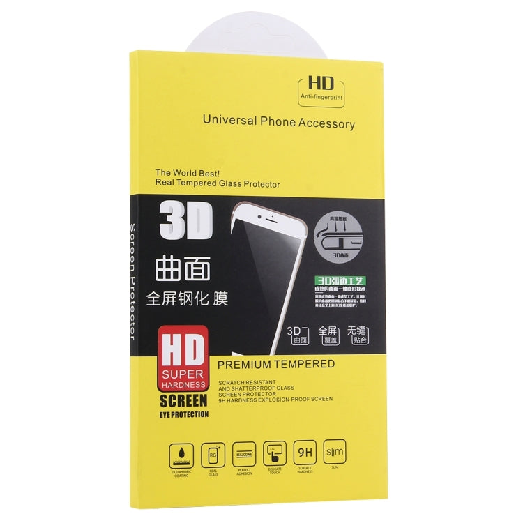 For Galaxy S9+ 9H Surface Hardness 3D Curved Edge Anti-scratch Full Screen HD Tempered Glass Screen Protector, For Galaxy S9+