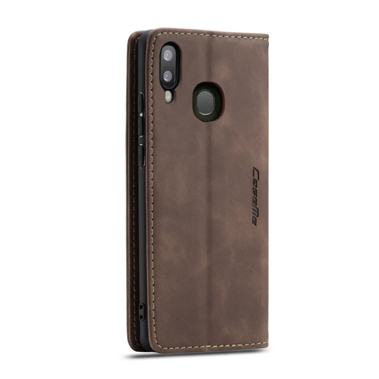 CaseMe-013 Multifunctional Retro Frosted Horizontal Flip Leather Case for Galaxy A40, with Card Slot & Holder & Wallet, For Galaxy A40