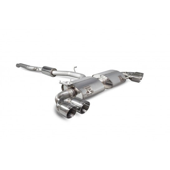 Scorpion Exhausts - Audi S1 8X Cat-back system with electronic valves