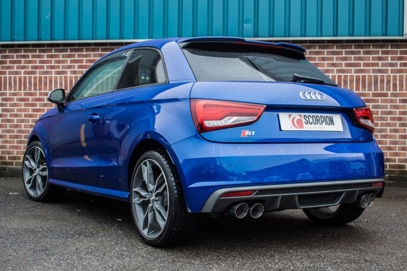 Scorpion Audi S1 2.0 TFSI Quattro (2014-2018) Cat-Back System with Electronic Valves