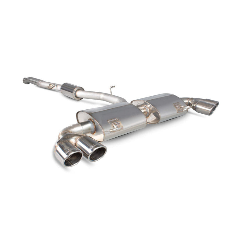 Scorpion Exhausts - Audi S1 8X Cat-back system with electronic valves