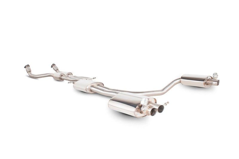 Scorpion Exhausts - RESONATED Exhaust System Inc Valve - Audi RS4 B8 / RS5 8T