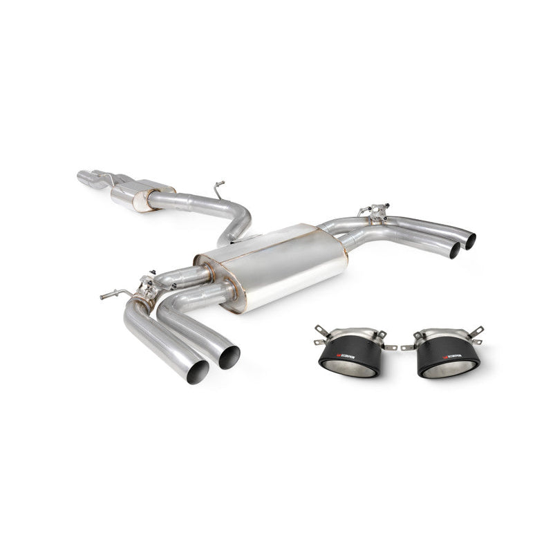 Scorpion Exhausts - Audi RS3 8Y SEDAN / SALOON (GPF models) GPF back Exhaust system  (Multiple Options)