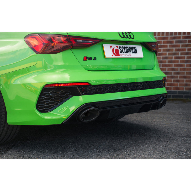 Scorpion Exhausts - Audi RS3 8Y SEDAN / SALOON (None GPF models) Cat back Exhaust system  (Multiple Options)