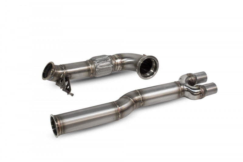 Scorpion Exhausts - Audi TTRS MK2 (8J) Downpipe with Sports or De-Cat