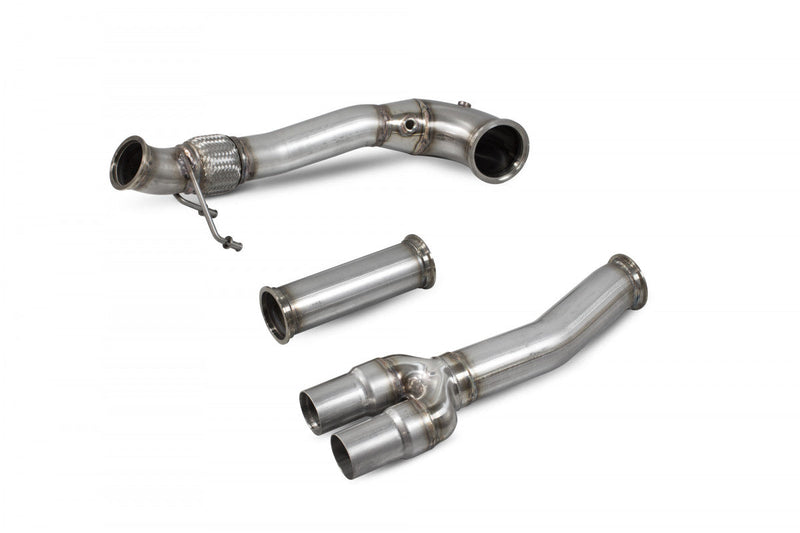 SCORPION EXHAUSTS - DOWNPIPE (WITH OR WITHOUT CAT) FOR AUDI RS3 8V FACELIFT & TTRS 8S (MK3) NONE GPF MODEL