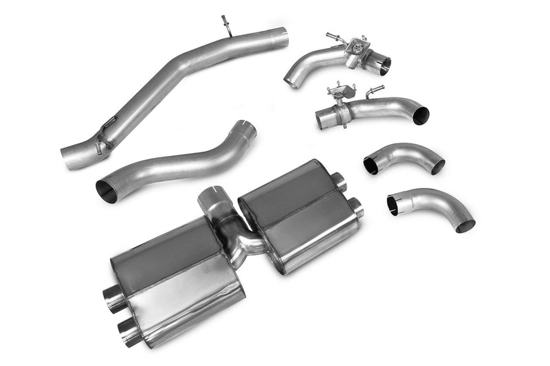 Scorpion Downpipe with high flow sports catalyst Golf R MK8 GPF Model 2020 -