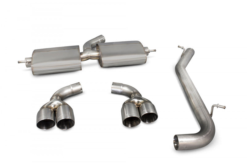 Scorpion Exhausts - Audi TT Mk2 (8J) 3.2 V6/TTS Cat-back system (Multiple Options)