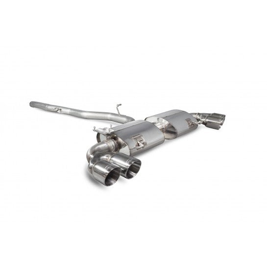 Scorpion Exhausts - Audi S1 8X Cat-back system with electronic valves