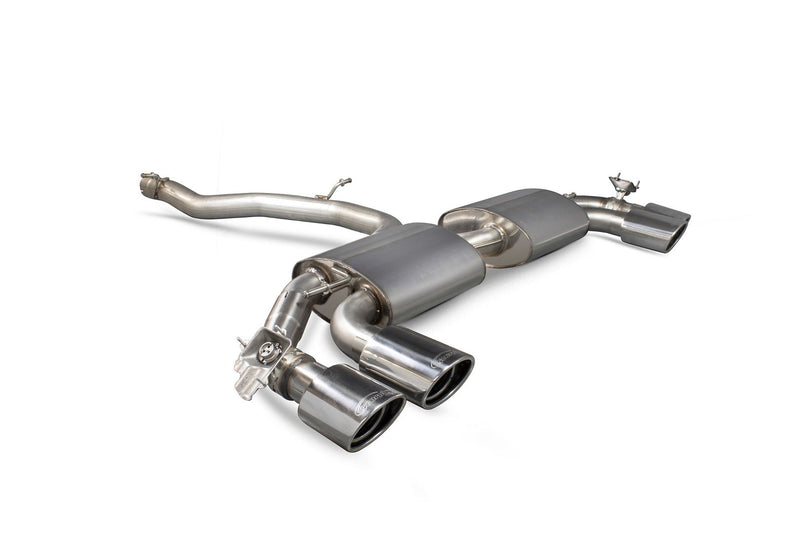 Scorpion Exhausts - Audi TTS Mk3 (8S) Non GPF Model Only CAT BACK EXHAUST WITH VALVES
