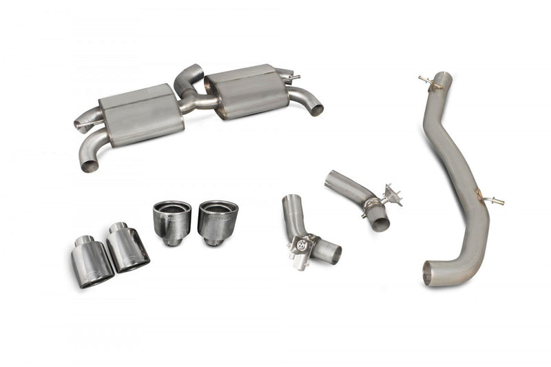 Scorpion Exhausts - Audi TTS Mk3 (8S) Non GPF Model Only CAT BACK EXHAUST WITH VALVES