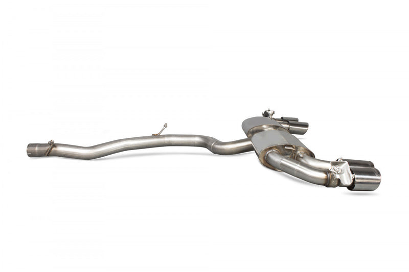 Scorpion Exhausts - Audi TTS Mk3 (8S) Non GPF Model Only CAT BACK EXHAUST WITH VALVES