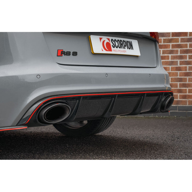 Scorpion Exhausts - Audi RS6 Avant C7 Cat Back Exhaust (with or without carbon tailpipe)