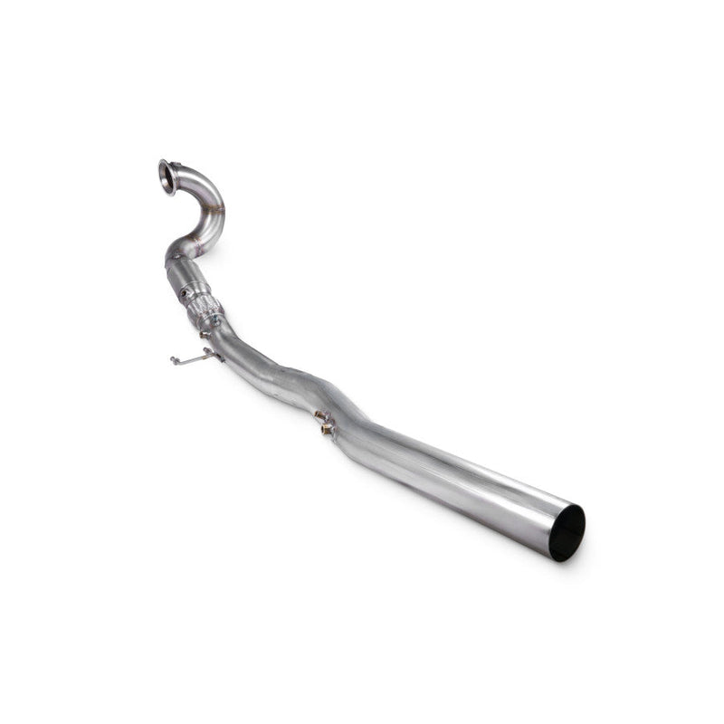 Scorpion Exhausts - Downpipe With Sports Cat or Decat - Audi S3 8Y / Golf MK8 R / Cupra Leon ST