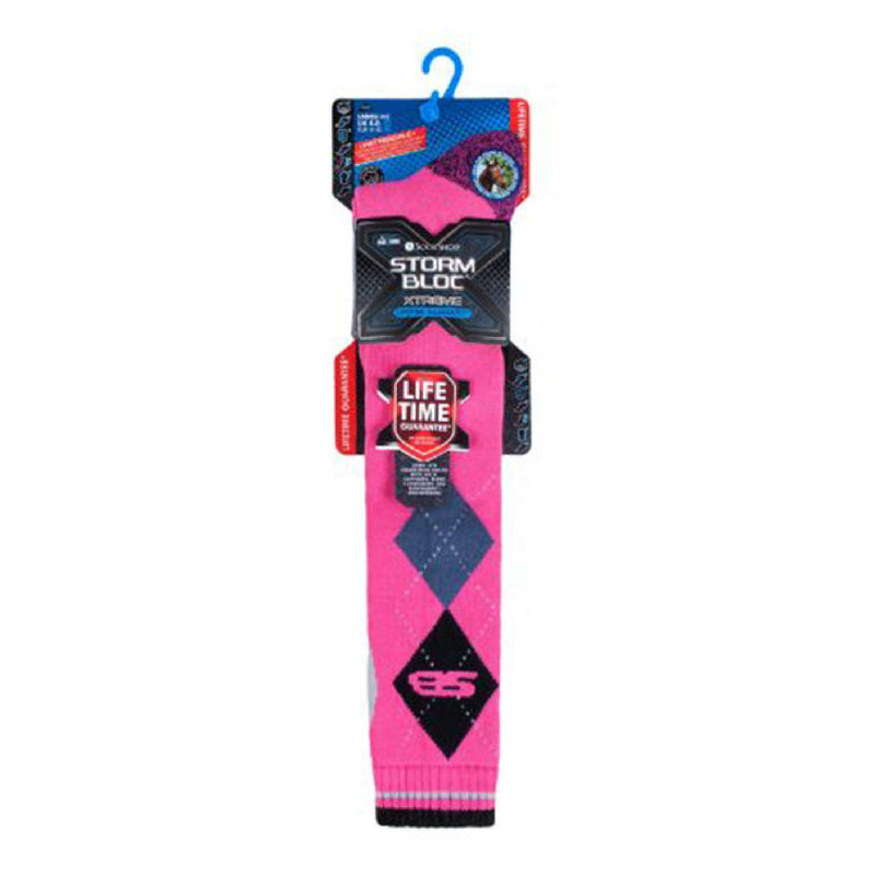 1 Pack Ladies Long Knee High Cotton Equestrian Socks