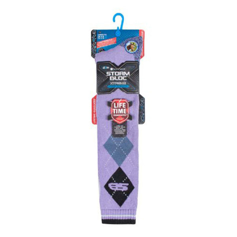 1 Pack Ladies Long Knee High Cotton Equestrian Socks