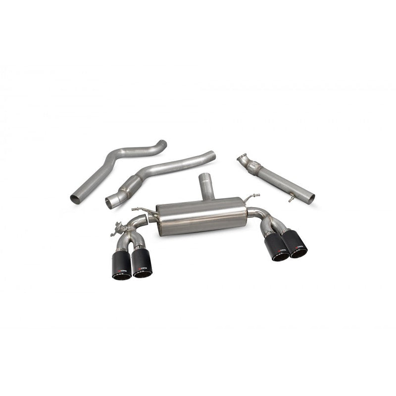 Scorpion Exhausts - BMW M2 F87 Non GPF Model Only Cat-back system with electronic valve