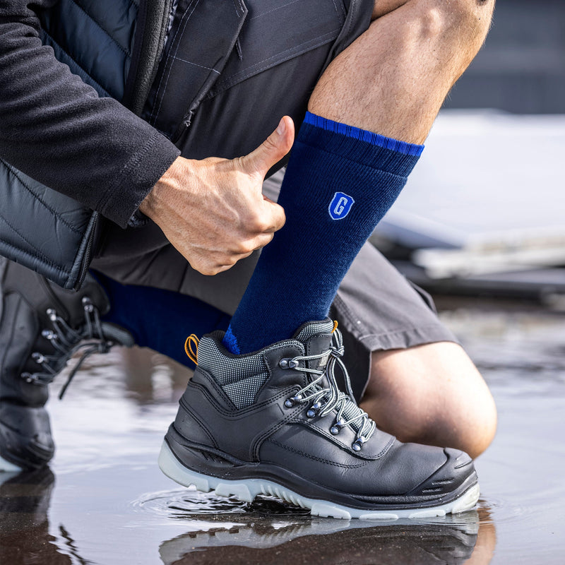 Anti Abrasion Heavy Duty Work Socks for Steel Toe Boots