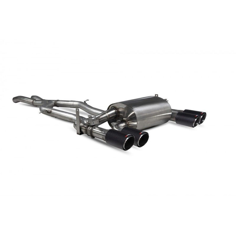 Scorpion Exhausts - None Resonated Cat Back with Electronic Valve (BMW M3 F80 / M4 F82/F83)