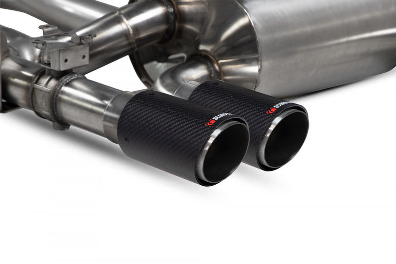 Scorpion Exhausts - None Resonated Cat Back with Electronic Valve (BMW M3 F80 / M4 F82/F83)