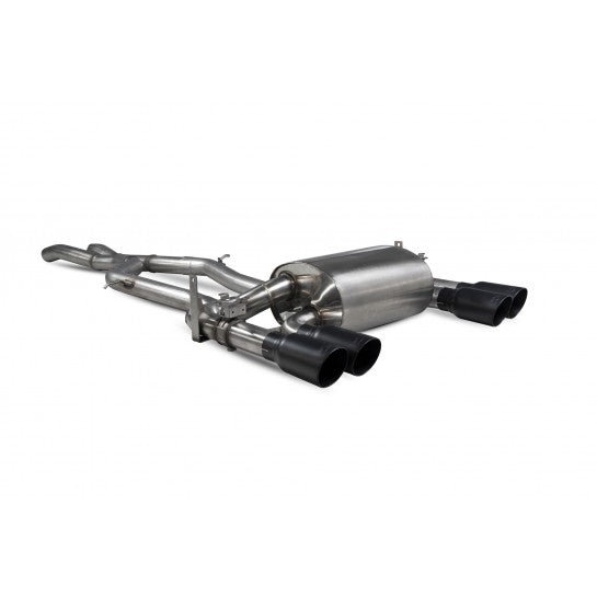 Scorpion Exhausts - None Resonated Cat Back with Electronic Valve (BMW M3 F80 / M4 F82/F83)