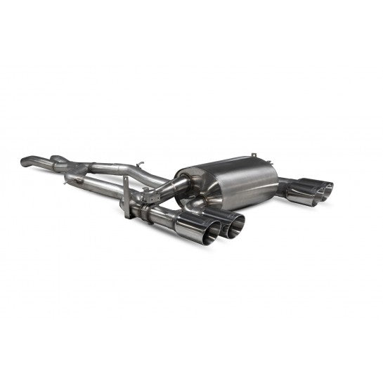 Scorpion Exhausts - None Resonated Cat Back with Electronic Valve (BMW M3 F80 / M4 F82/F83)